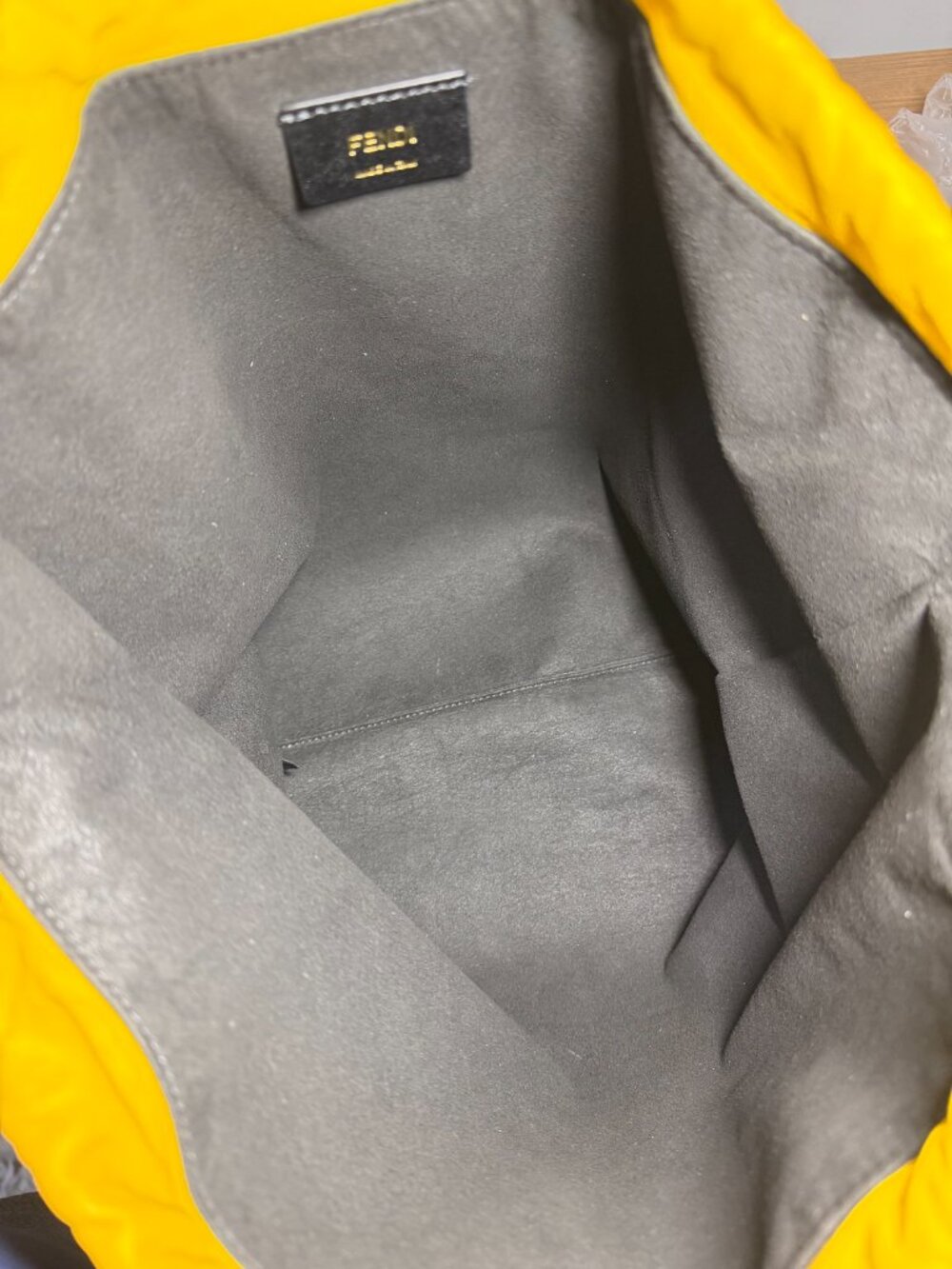 FENDI Roma Slim Clutch Drawstring Bag - Picture 6 of 12